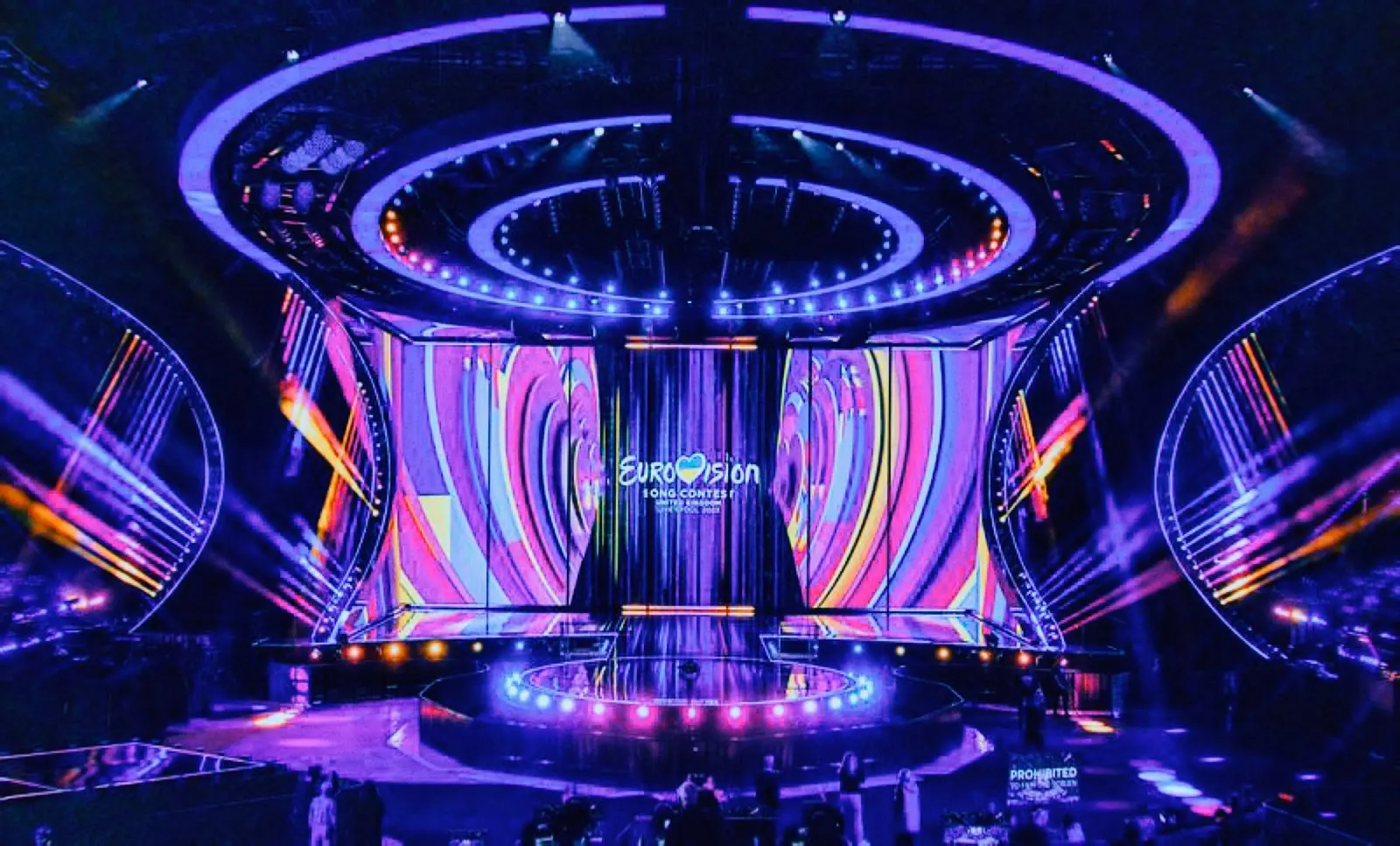 DIMEDIAL Produktion für den Eurovision Song Contest – Bühnenshow in Liverpool