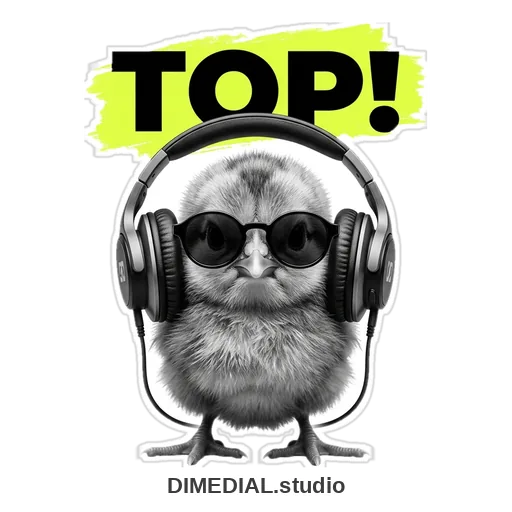 Robbie-Sticker: Top!